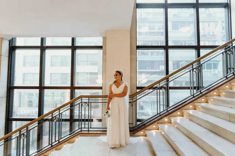 novia de blanco, previo a la boda en uruguay